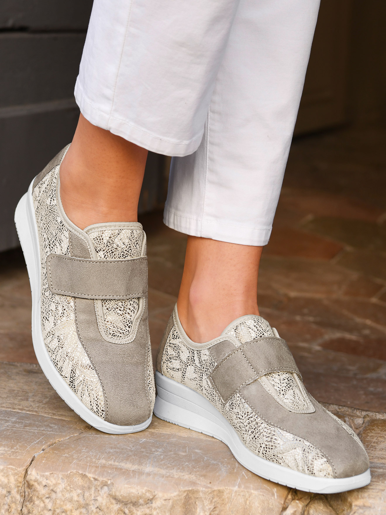 Baskets basses DERBIES femme beige Pediconfort Baskets basses DERBIES femme beige Beige