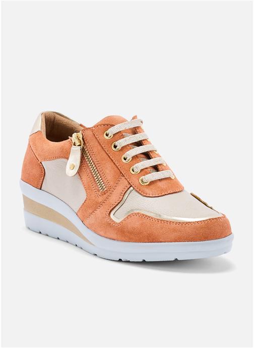 Pediconfort Baskets basses DERBIES femme orange