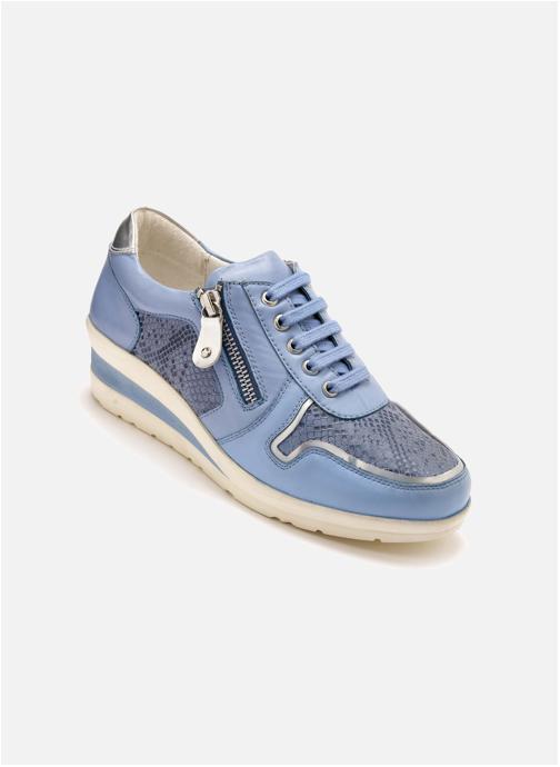 Pediconfort Baskets basses DERBIES femme bleu