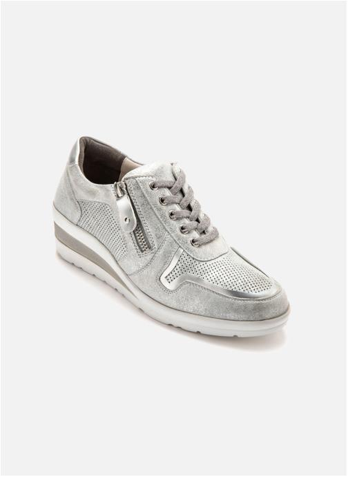 Pediconfort Baskets basses DERBIES femme argent