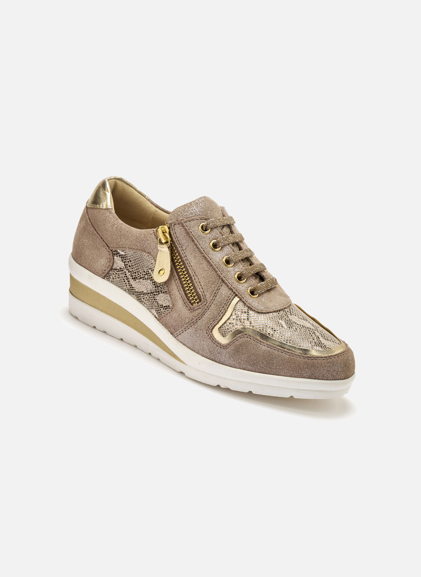 Baskets basses DERBIES femme beige Pediconfort Baskets basses DERBIES femme beige Beige
