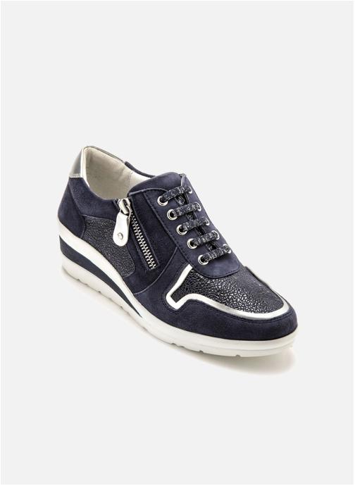 Pediconfort Baskets basses DERBIES femme bleu
