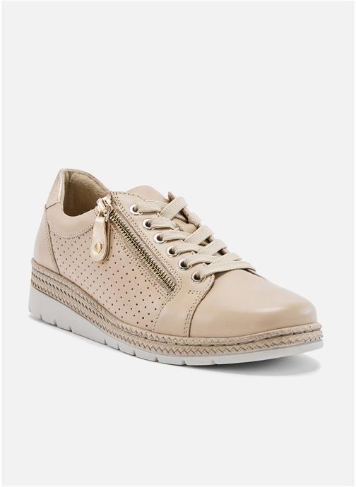 Pediconfort Baskets basses DERBIES femme beige