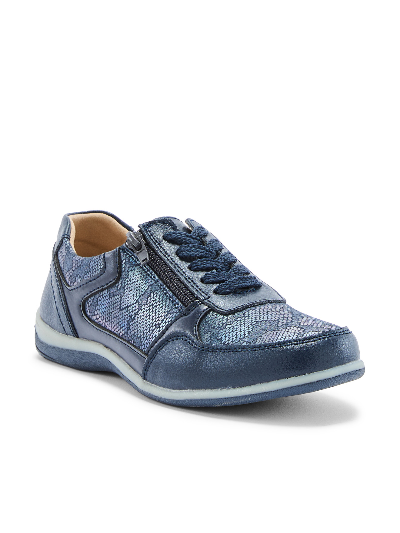 Baskets basses DERBIES femme bleu Pediconfort Baskets basses DERBIES femme bleu Bleu marine