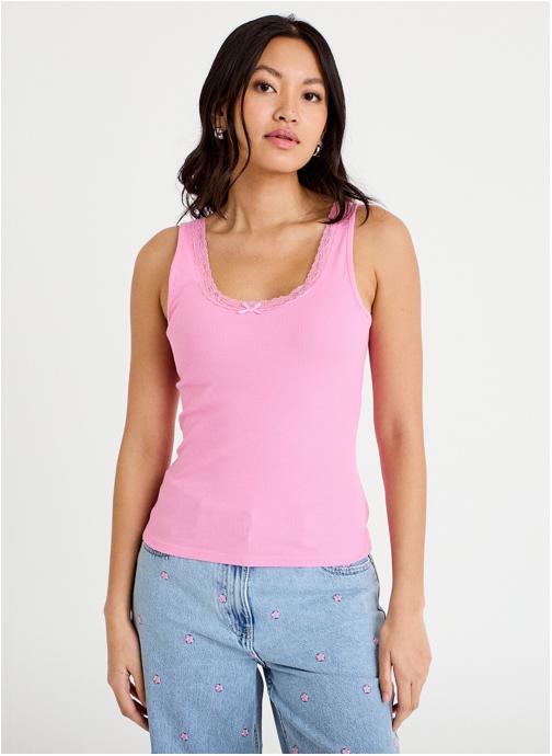 Cache Cache Débardeurs DCOTDENT femme rose