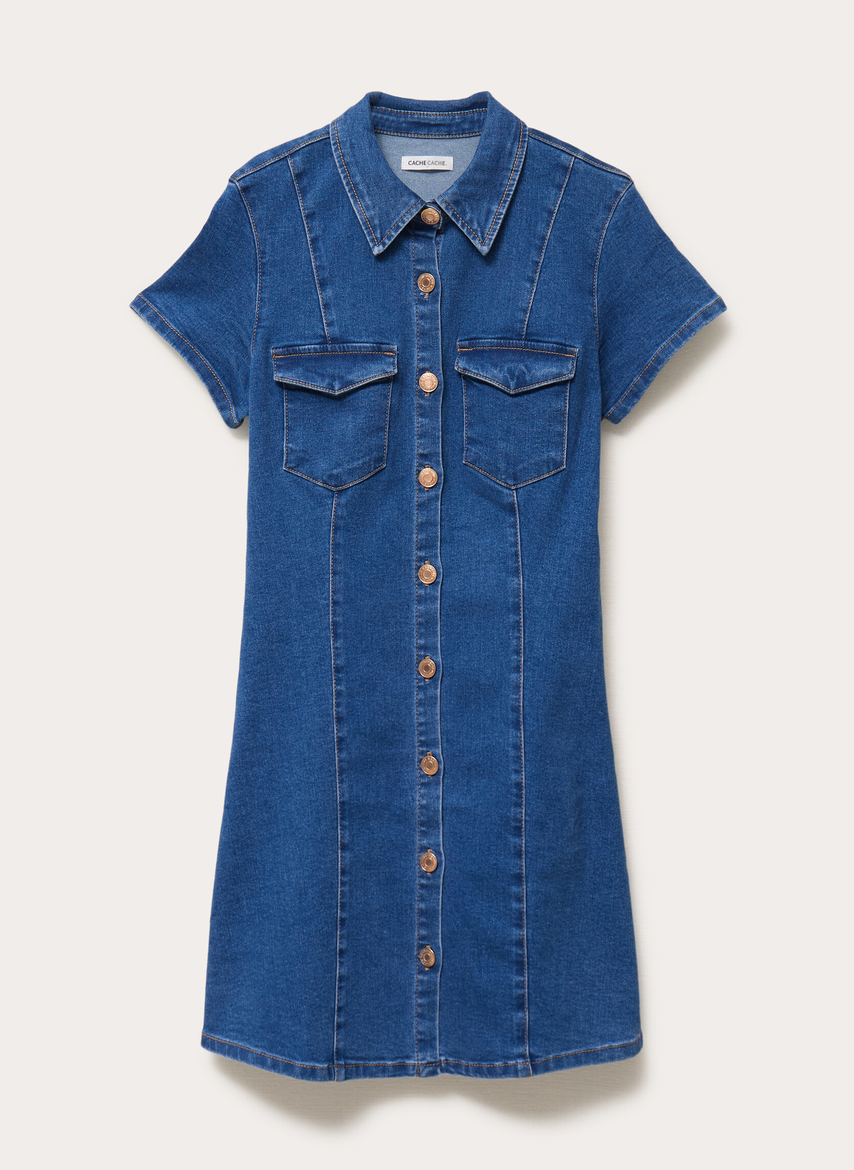 Robes ROCITYDEN femme bleu Cache Cache Robes ROCITYDEN femme bleu Bleu