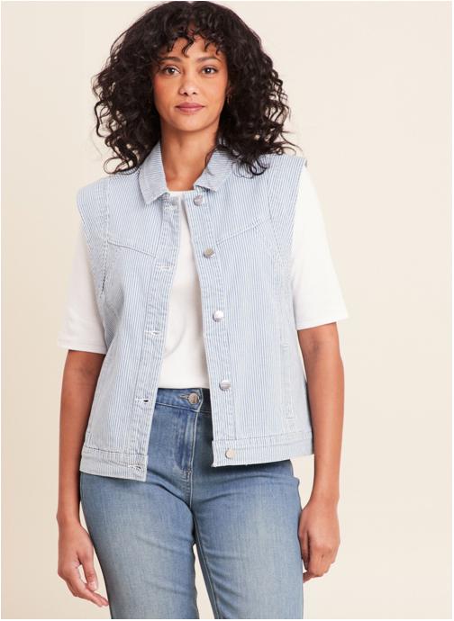 Bréal Vestes sans manches VEDIMRAYE femme bleu