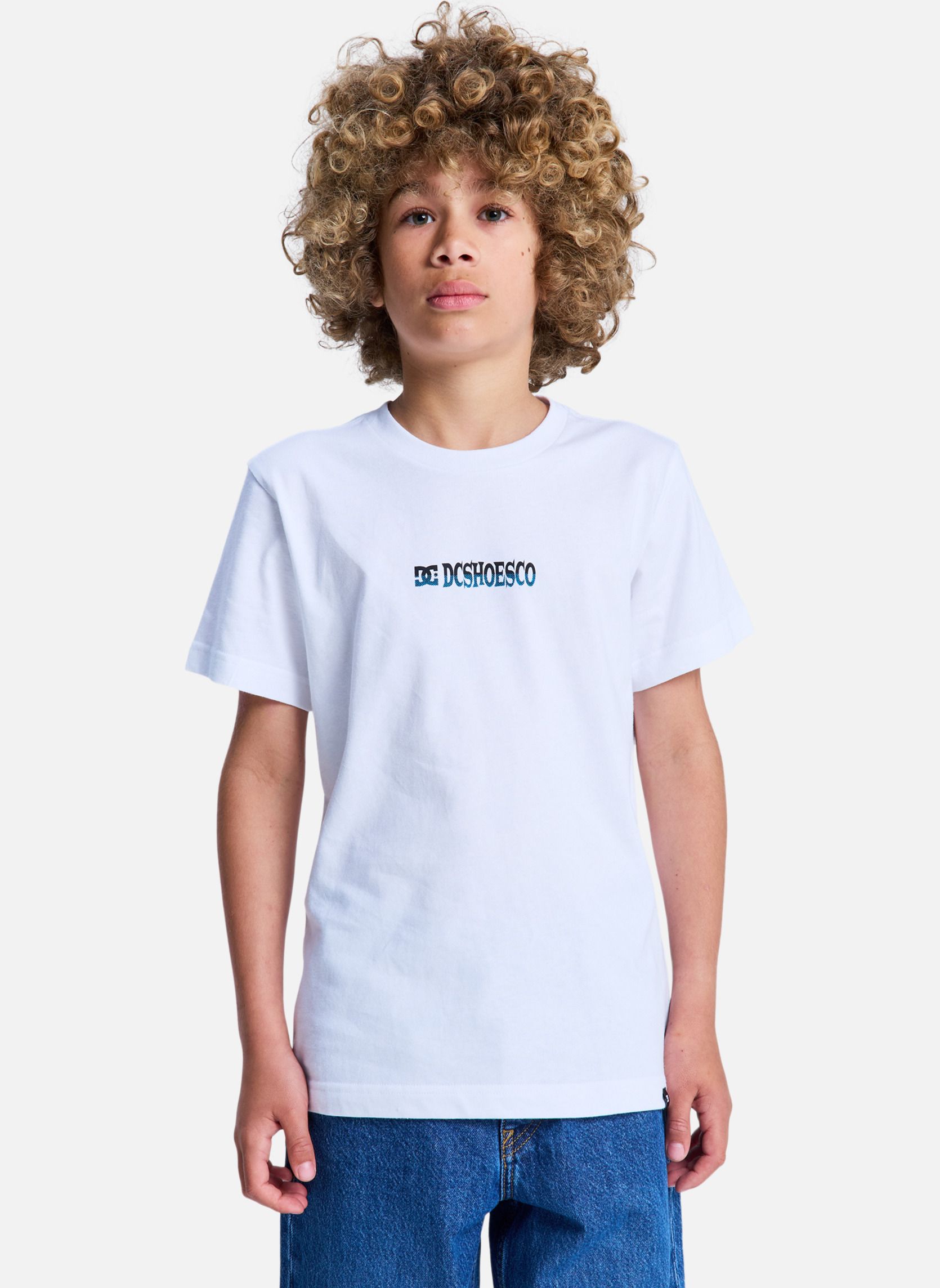 Tee-shirts Meditating garçon blanc DC Shoes Tee-shirts Meditating garçon blanc Blanc