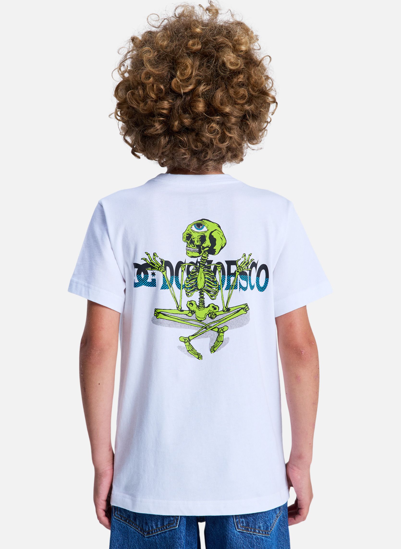 Tee-shirts Meditating garçon blanc DC Shoes Tee-shirts Meditating garçon blanc Blanc