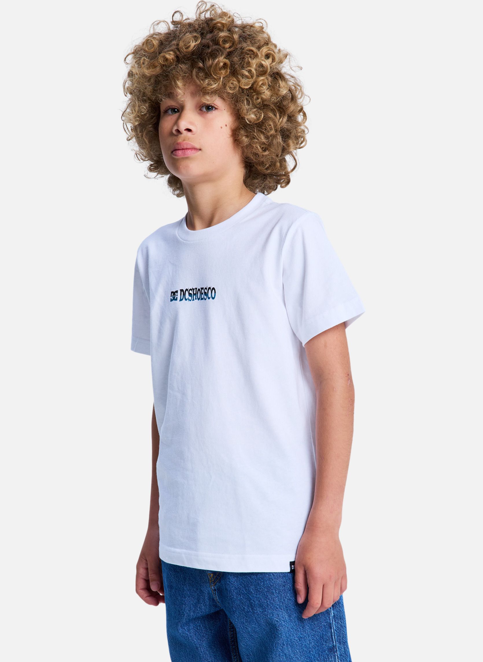 Tee-shirts Meditating garçon blanc DC Shoes Tee-shirts Meditating garçon blanc Blanc