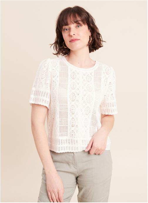 Bréal Tee-shirts TIBLOUMACRA femme blanc
