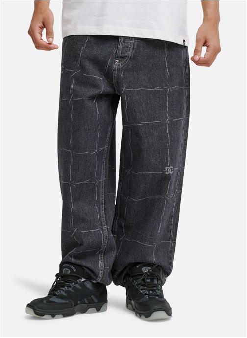 DC Shoes Pantalons droits Baggy Wired homme noir