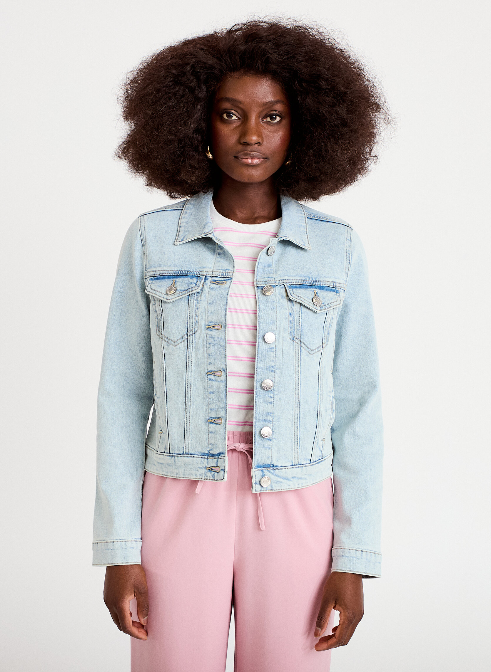 Vestes JEABAZWIN femme bleu Cache Cache Vestes JEABAZWIN femme bleu Bleu pastel