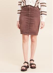 Jupes mi-longues JESIZEL femme marron