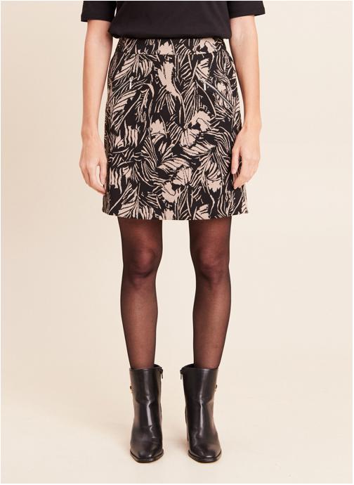 Bréal Jupes mi-longues JEGALLYZOU femme noir