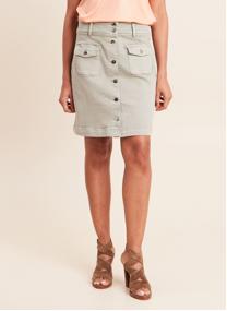 Jupes mi-longues JESHOKET femme vert Bréal Jupes mi-longues JESHOKET femme vert Vert clair