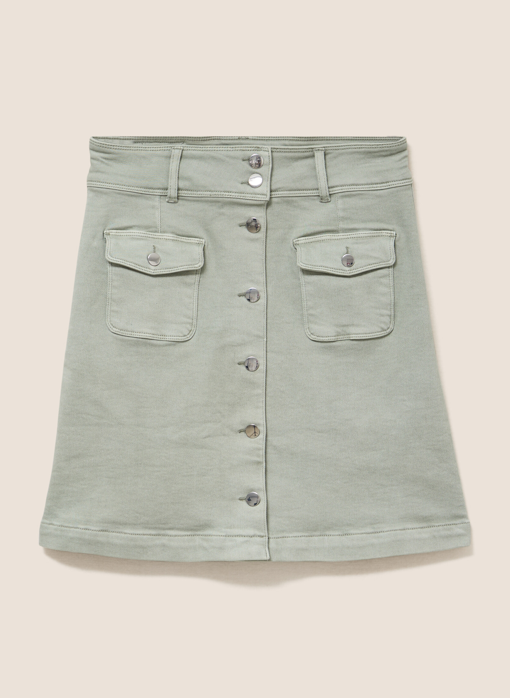 Jupes mi-longues JESHOKET femme vert Bréal Jupes mi-longues JESHOKET femme vert Vert clair