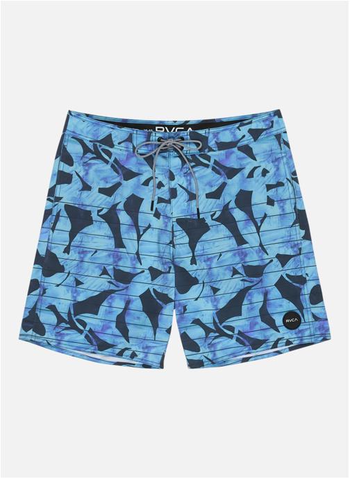 RVCA Shorts de bain Steady Stripe homme bleu