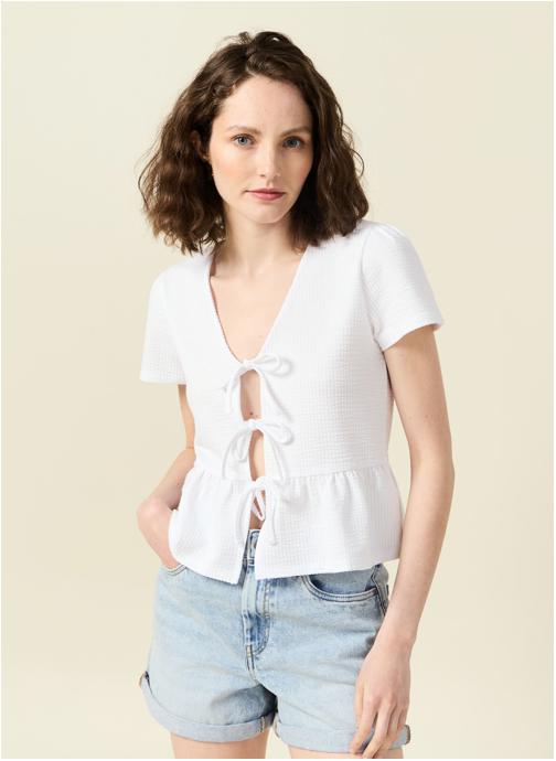 Bonobo Blouses Blouses - NOUETTECOUF femme blanc