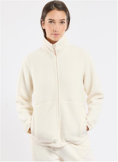 Bermudes Vestes polaires Polaire Mazzy milk femme blanc