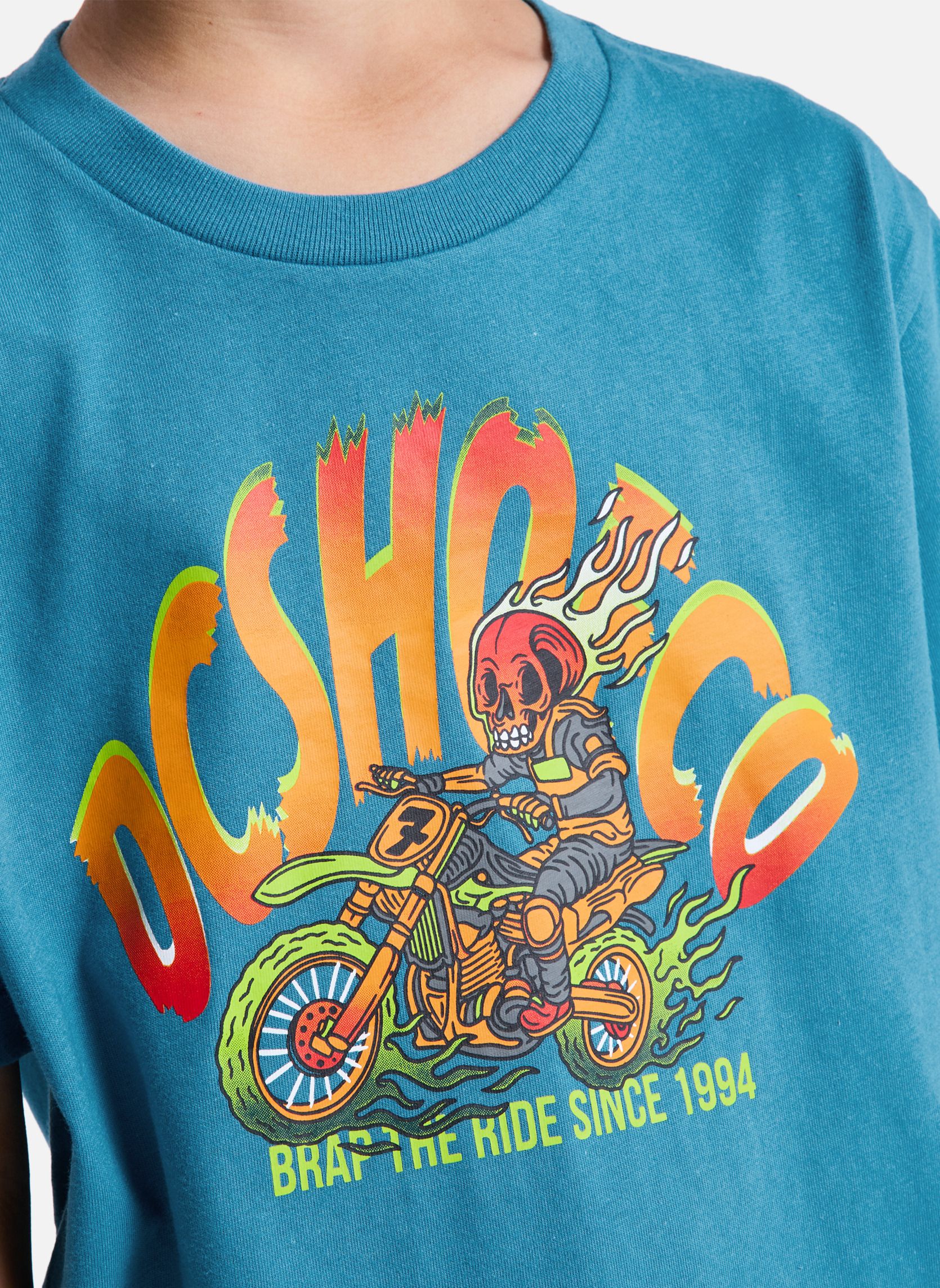 Tee-shirts Brap The Ride garçon bleu DC Shoes Tee-shirts Brap The Ride garçon bleu Bleu