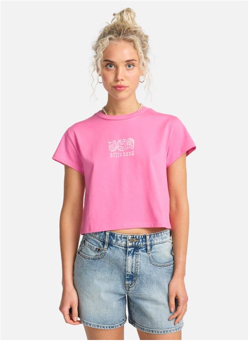 Billabong Tee-shirts Holiday Soon femme rose