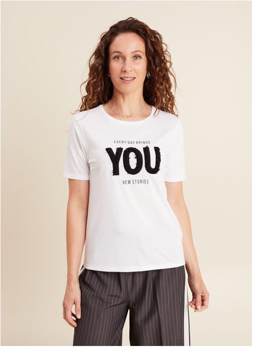 Bréal Tee-shirts TICHAYOU femme blanc