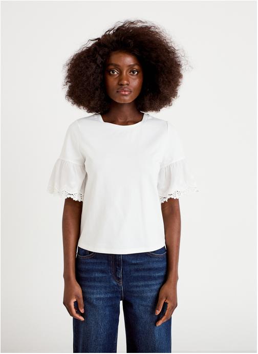 Cache Cache Tee-shirts KSMALLBROD femme blanc