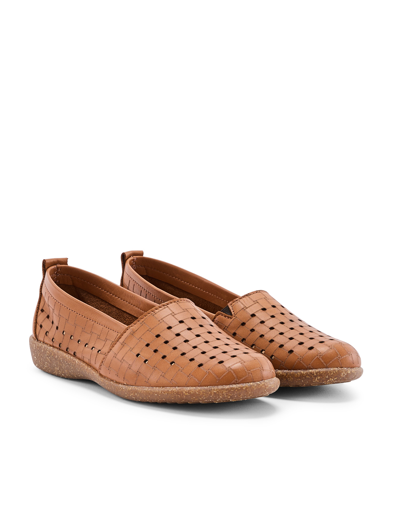 Mocassins BALLERINE femme marron Pediconfort Mocassins BALLERINE femme marron Camel