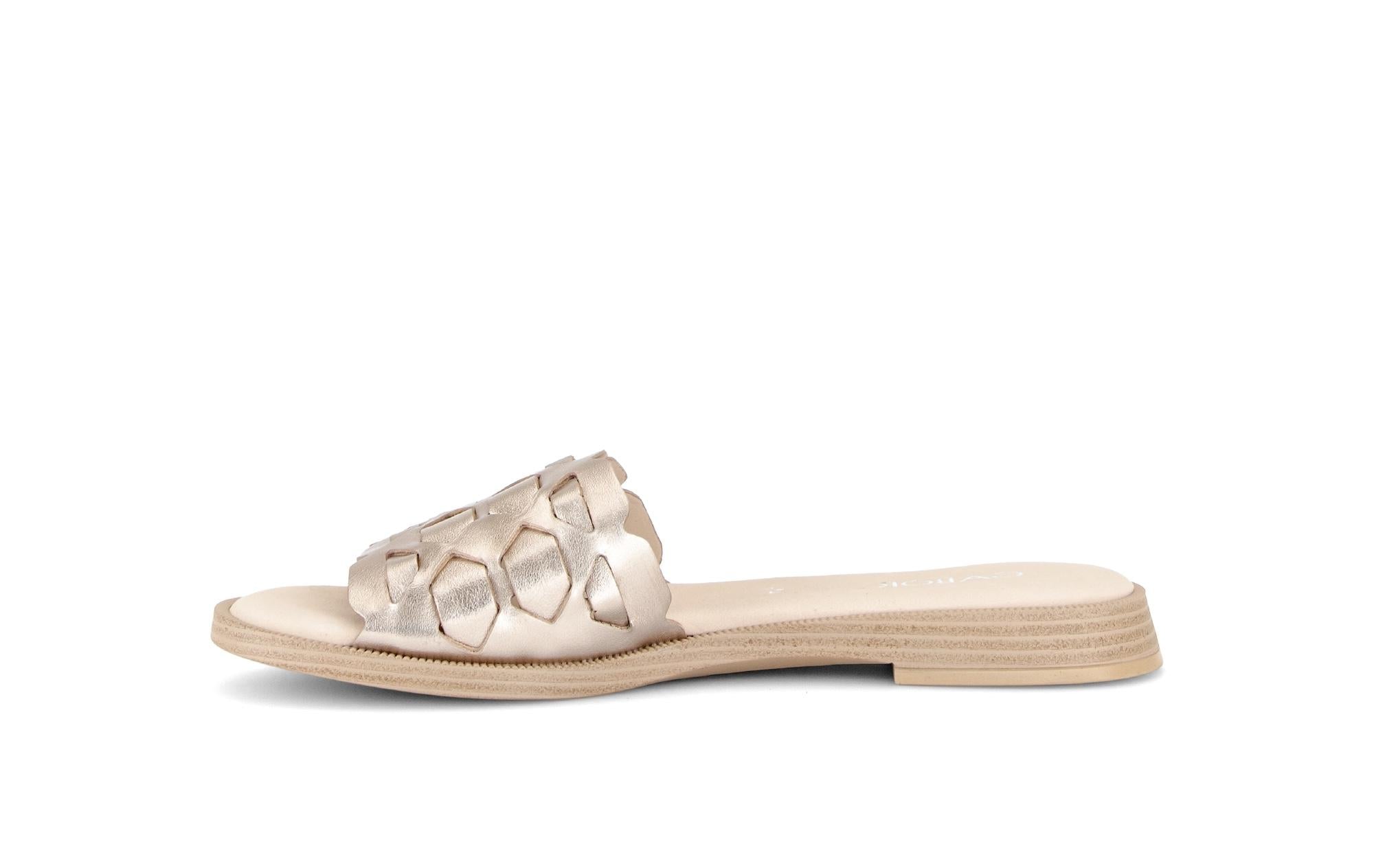 Mules 85.502 femme or et bronze Gabor Mules 85.502 femme or et bronze Or
