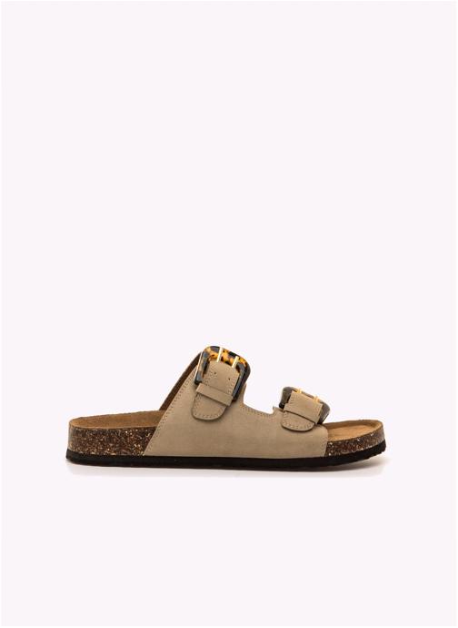 MTNG Sandales Sandales plates Femme MTNG LAZY marron femme beige