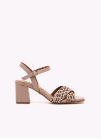 Sandales Sandales à talons Femme MARIAMARE 68774 rose femme or et bronze