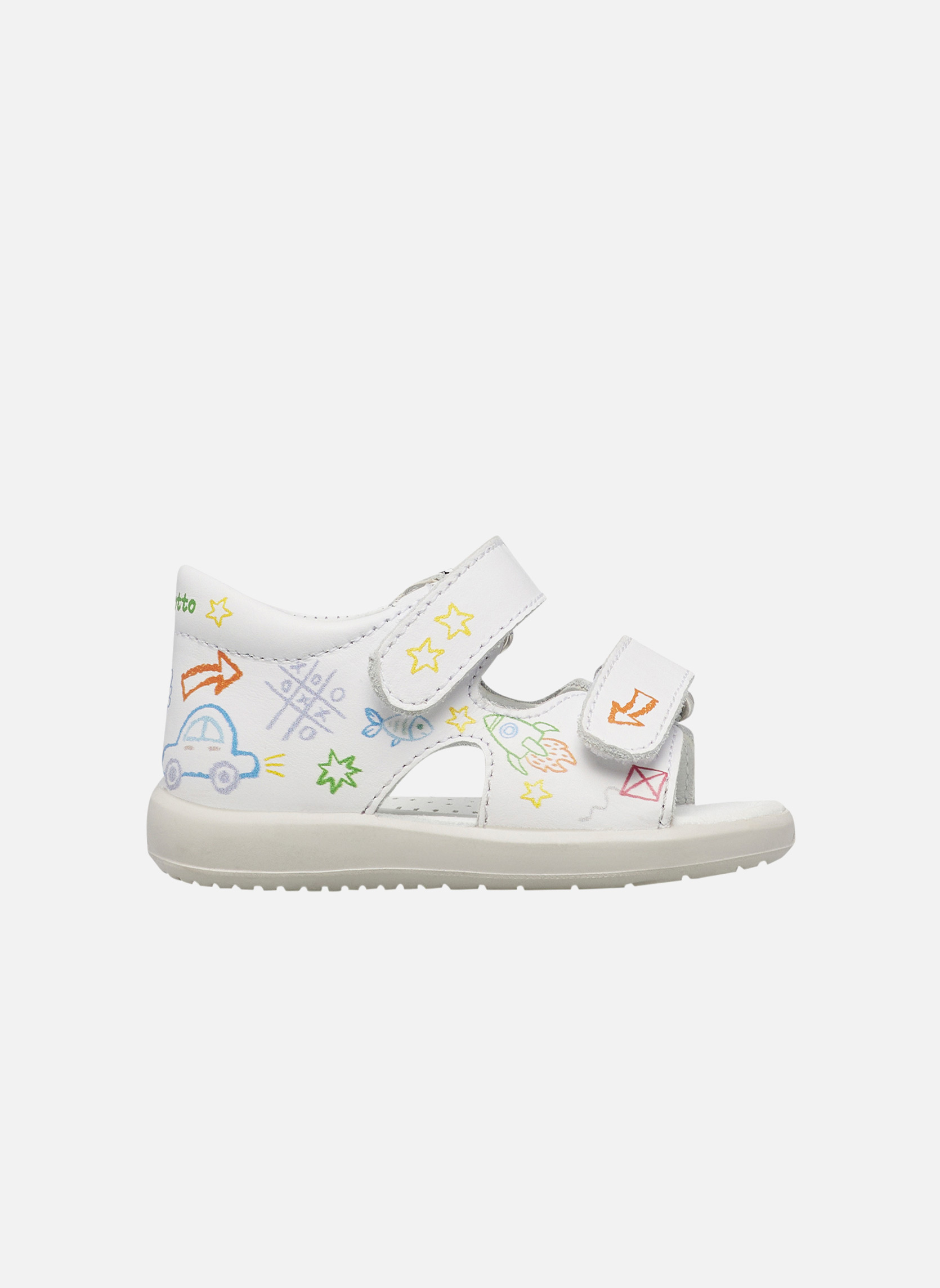 Sandales Sandales FLIMPY Blanc- garçon blanc Falcotto Sandales Sandales FLIMPY Blanc- garçon blanc Blanc