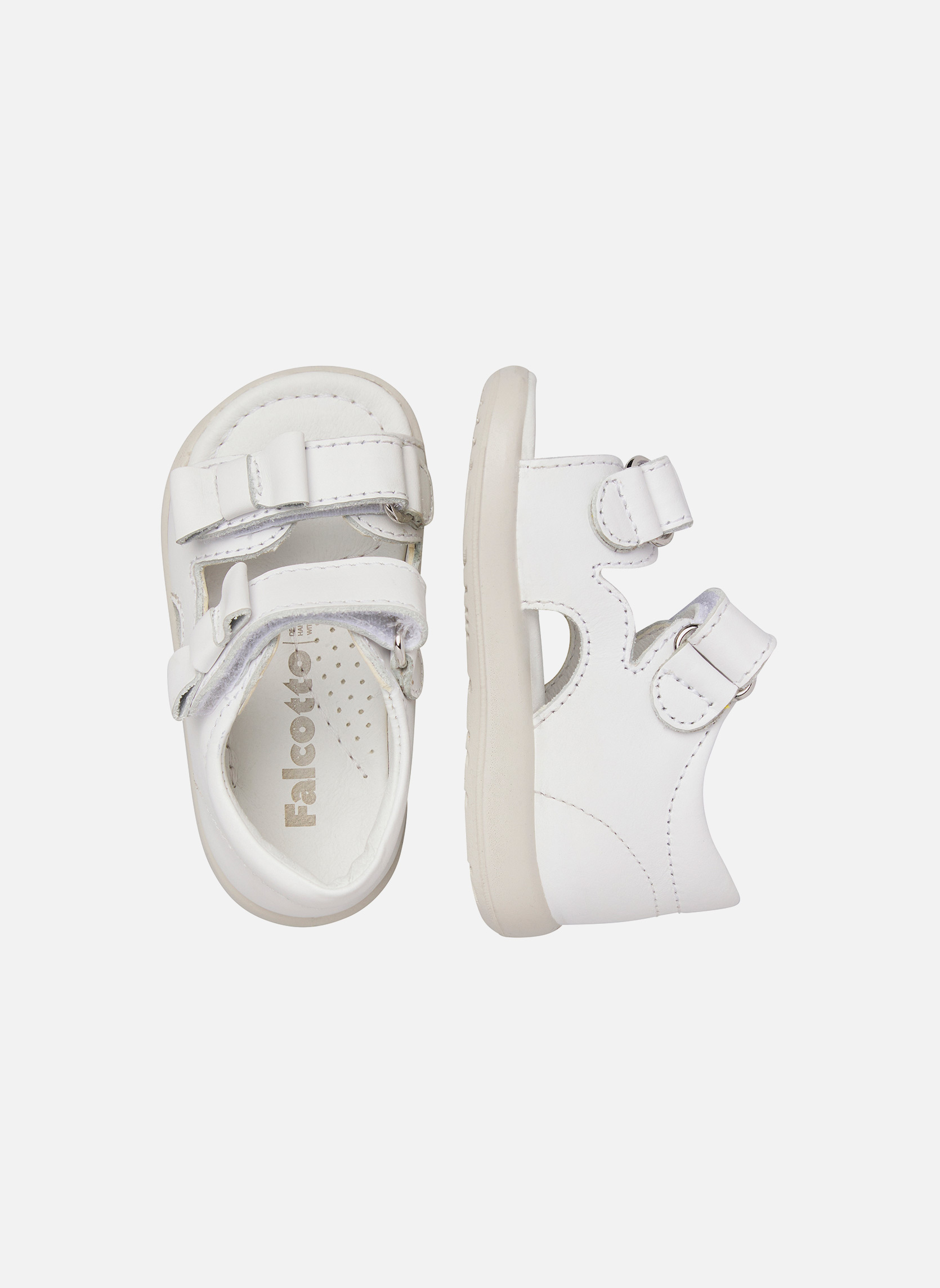 Sandales Sandales FEILA Blanc- fille blanc Falcotto Sandales Sandales FEILA Blanc- fille blanc Blanc