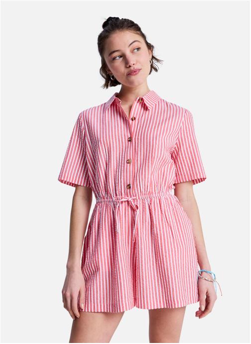 Roxy Combi-shorts Real Tomorrow Stripe femme rouge