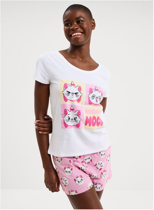 Les Aristochats Combinaisons Pyjama - SUNPYJSHO_MARIEMOOD femme blanc