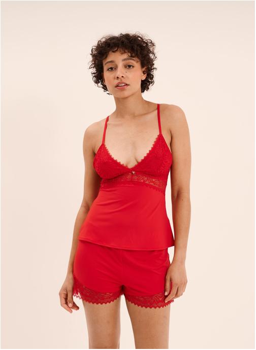 Mosquitos Combinaisons INDISCRETEPYJSHO femme rouge