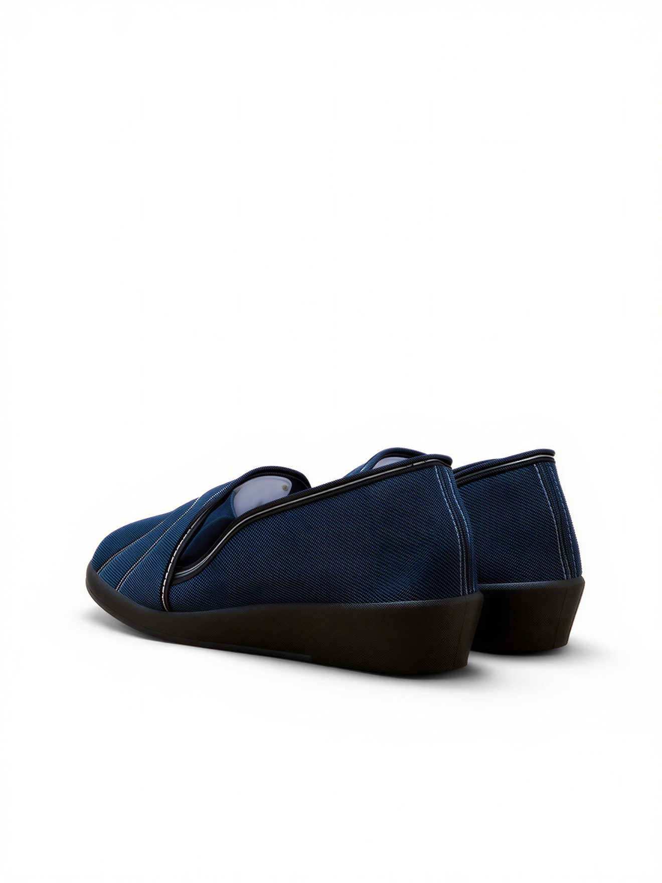 Chaussons PANTOUFLES femme bleu Pediconfort Chaussons PANTOUFLES femme bleu Bleu
