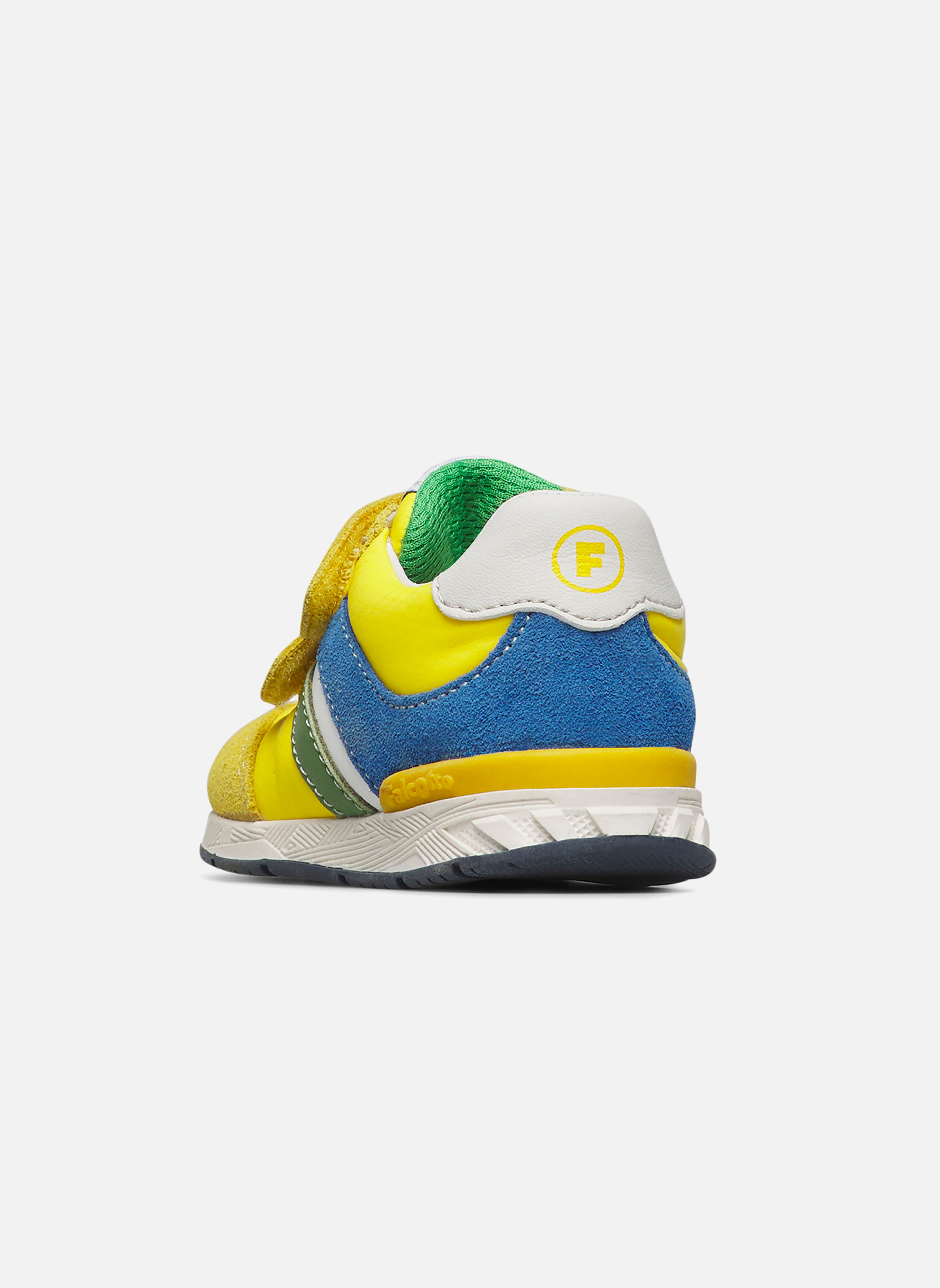 Baskets basses Sneakers DARM VL. Céleste-Blanc garçon jaune Falcotto Baskets basses Sneakers DARM VL. Céleste-Blanc garçon jaune Jaune