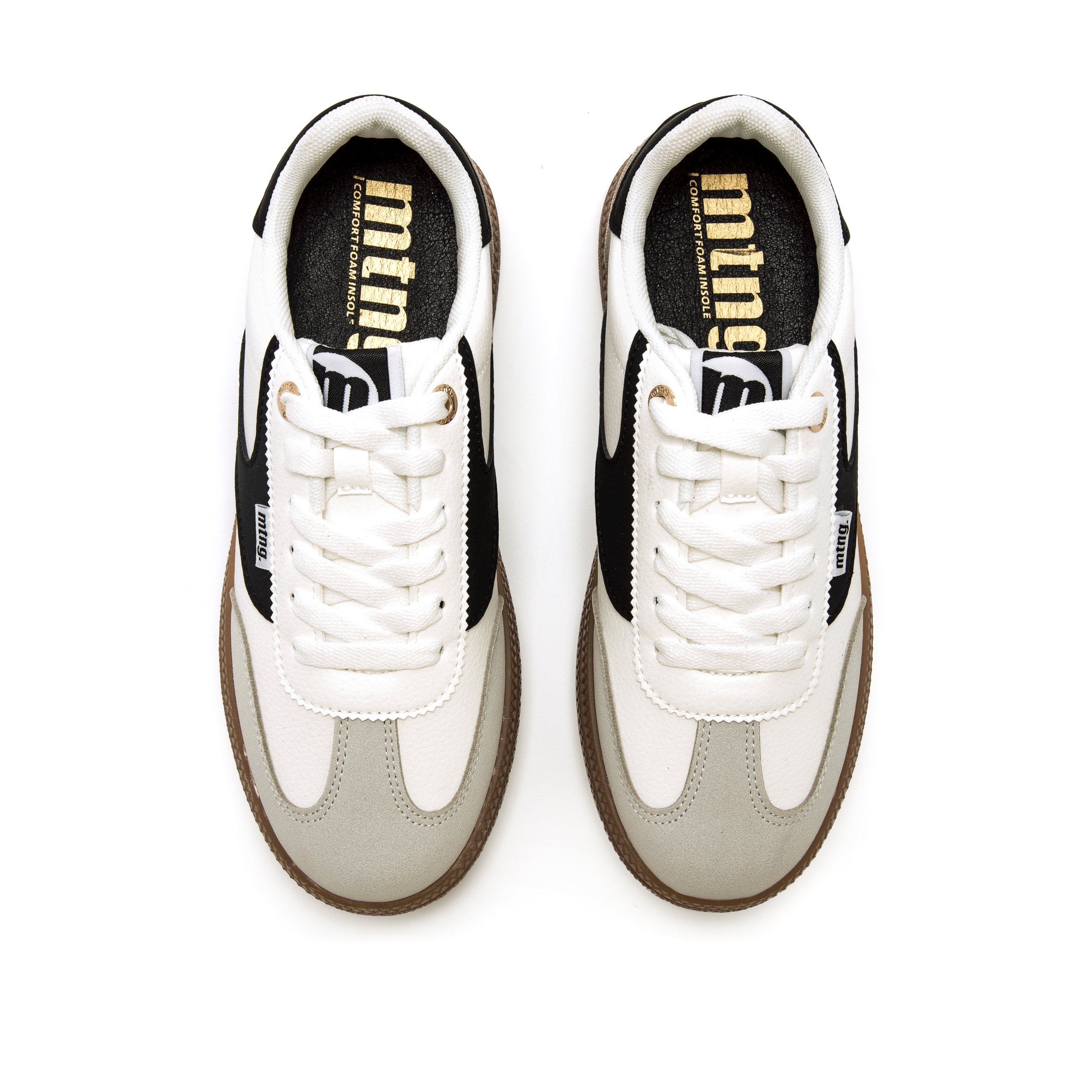 Baskets basses Sneakers Femme MTNG SAOKO beige femme blanc MTNG Baskets basses Sneakers Femme MTNG SAOKO beige femme blanc Blanc