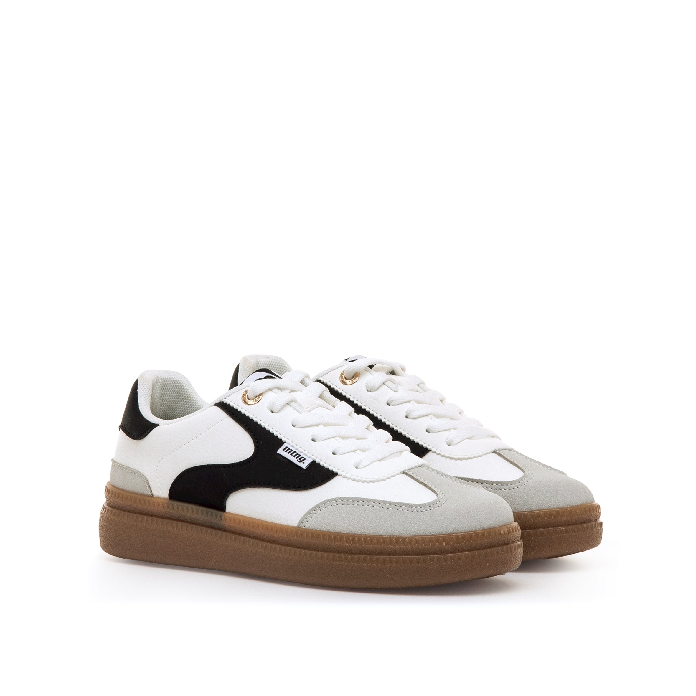 Baskets basses Sneakers Femme MTNG SAOKO beige femme blanc MTNG Baskets basses Sneakers Femme MTNG SAOKO beige femme blanc Blanc