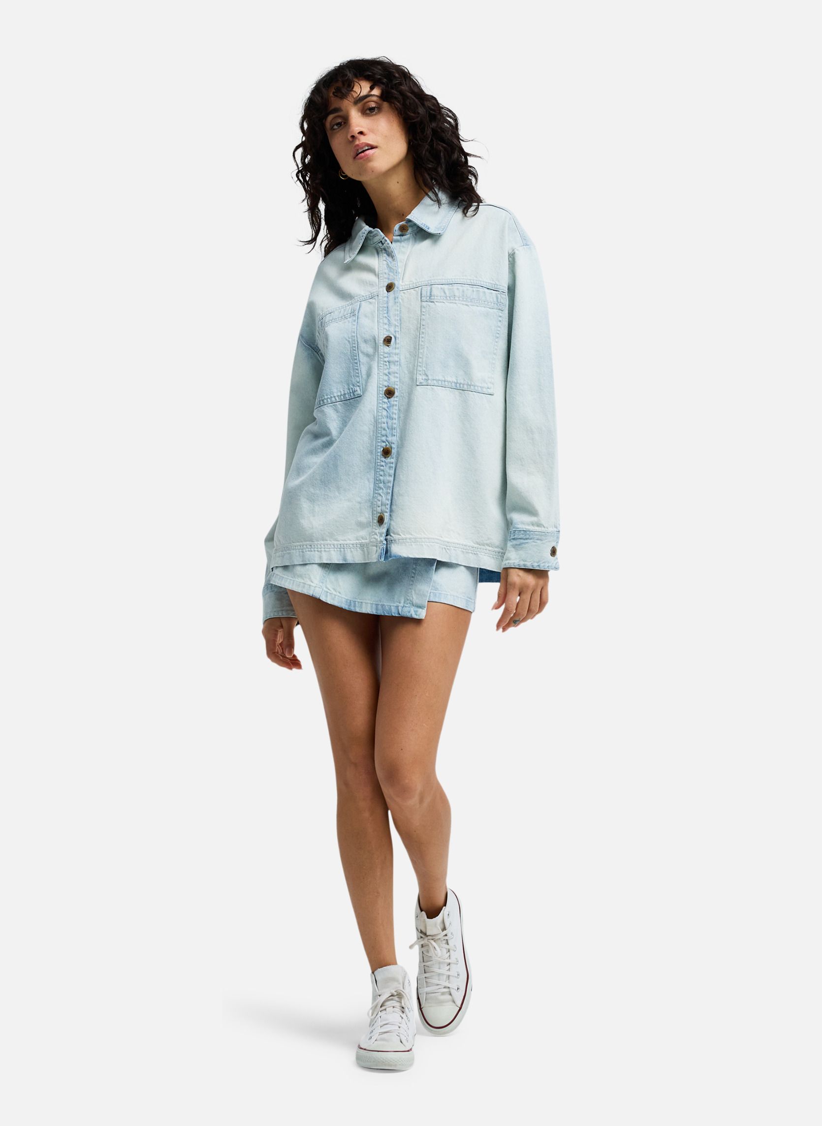 Vestes en jean Jade Saltwashed femme bleu Billabong Vestes en jean Jade Saltwashed femme bleu Bleu