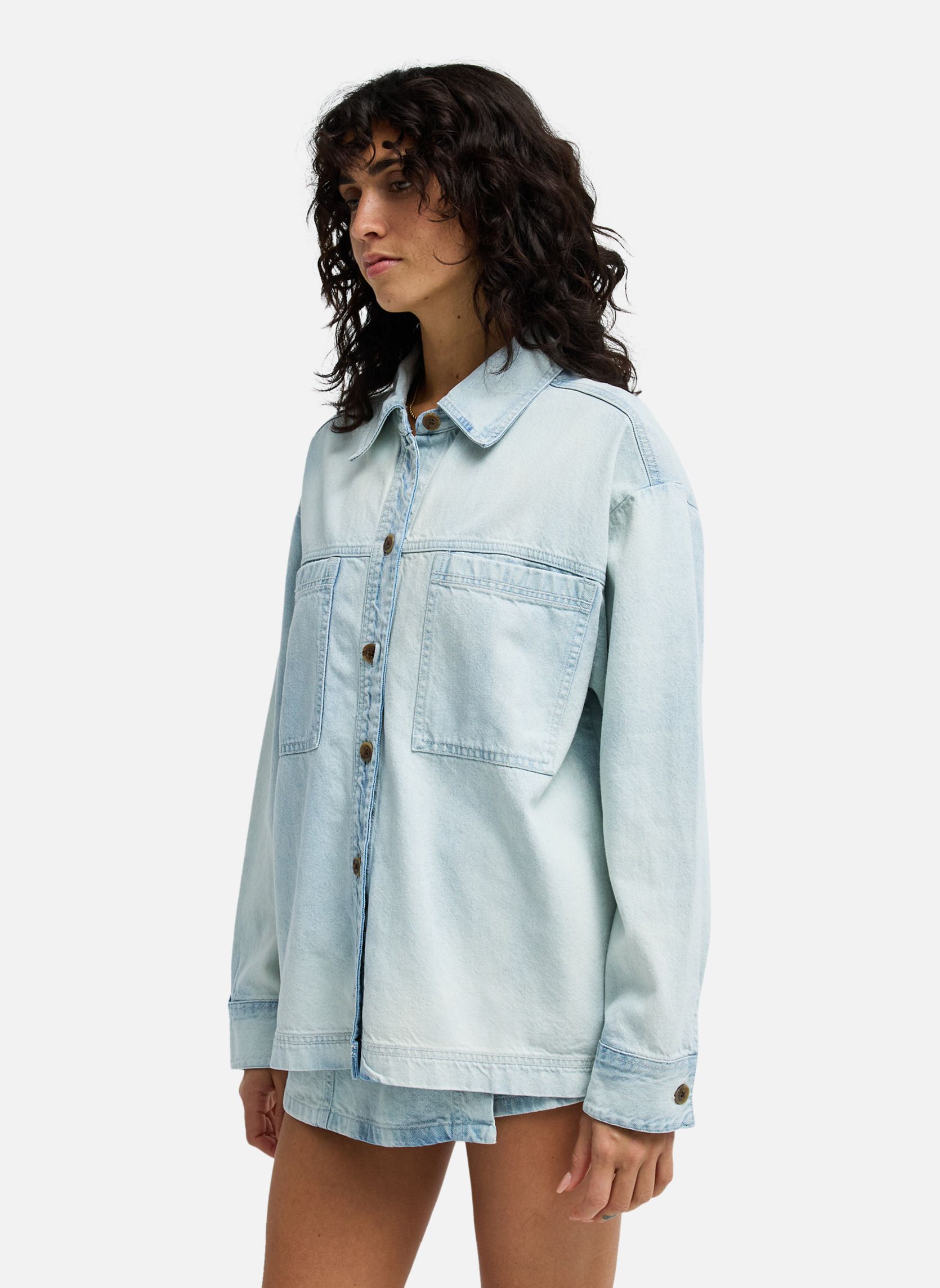 Vestes en jean Jade Saltwashed femme bleu Billabong Vestes en jean Jade Saltwashed femme bleu Bleu