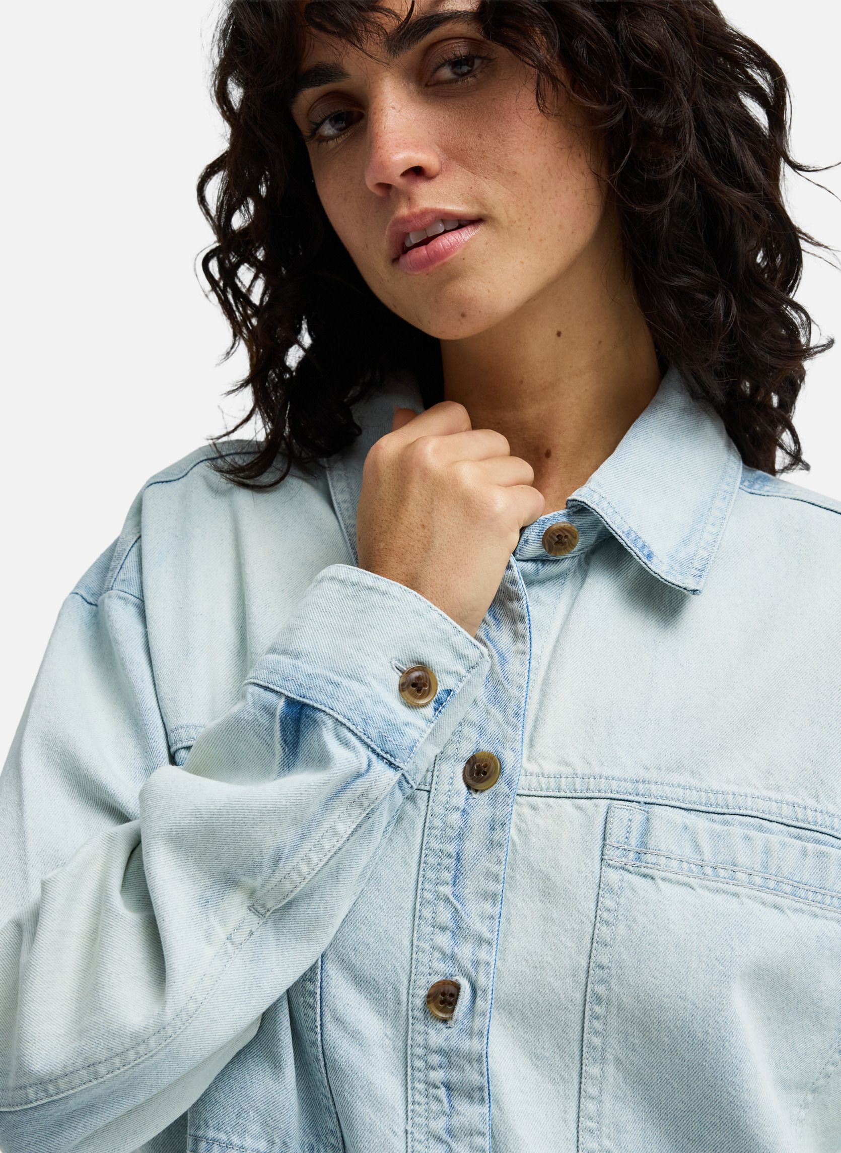 Vestes en jean Jade Saltwashed femme bleu Billabong Vestes en jean Jade Saltwashed femme bleu Bleu