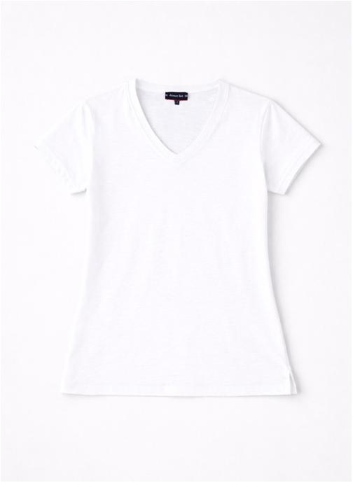 Armor Lux Tee-shirts T-shirt 76075 blanc femme blanc