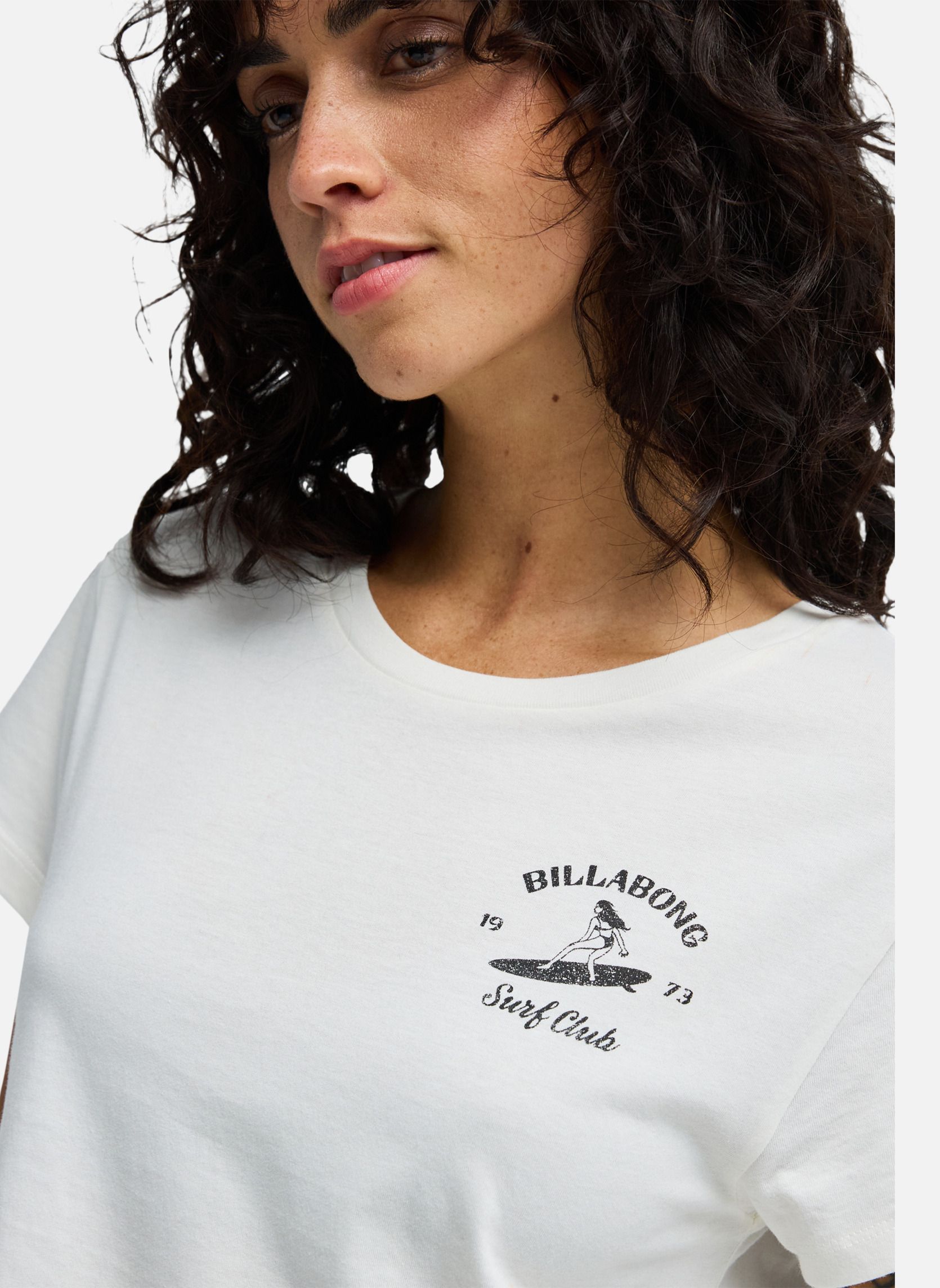 Tee-shirts Surf The Waves femme blanc Billabong Tee-shirts Surf The Waves femme blanc Blanc