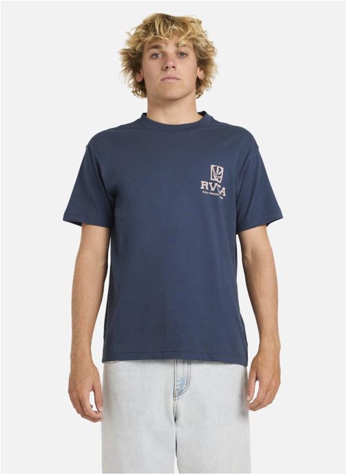 RVCA Tee-shirts Palmgrove homme bleu