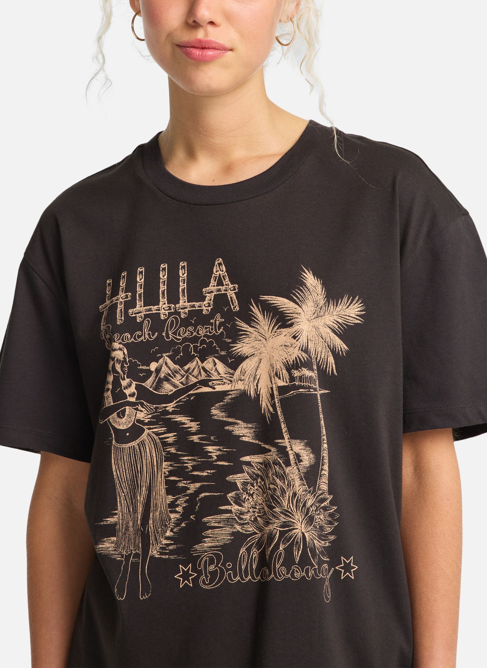 Tee-shirts Vacay Wonder femme noir Billabong Tee-shirts Vacay Wonder femme noir Noir