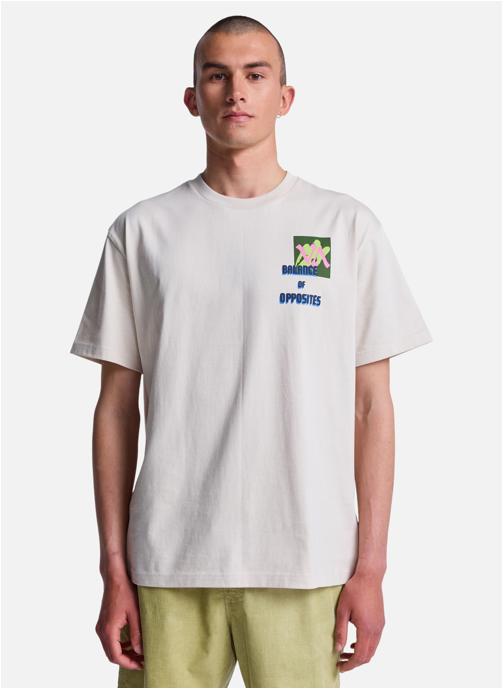 RVCA Tee-shirts Antonia Figueiredo Love Birds homme beige