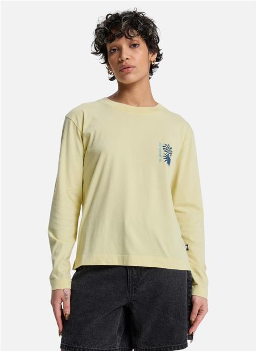Quiksilver Tee-shirts Standard femme jaune